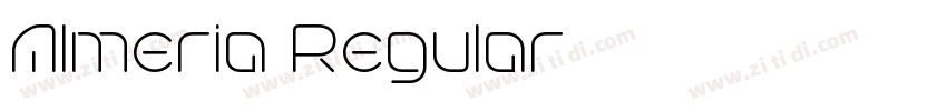 Almeria Regular字体转换 Almeria Regular字体转换